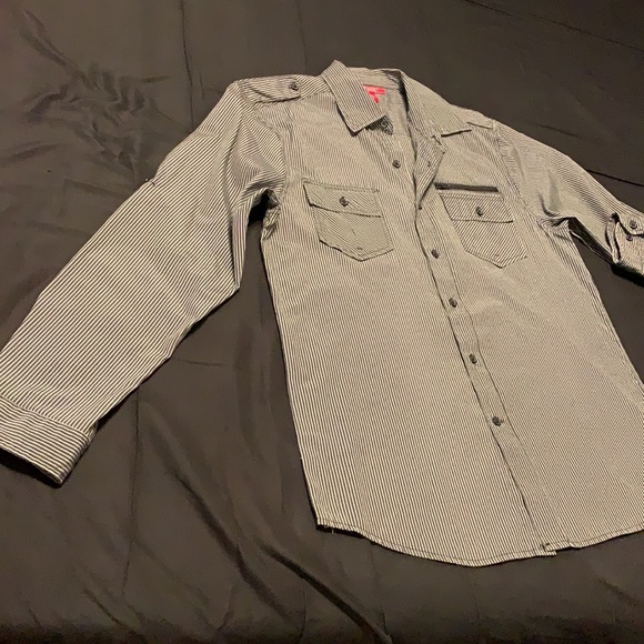 Mens Montage button up long sleeve - Picture 6 of 10
